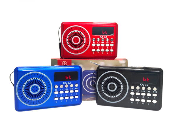 Rádio Retrô Bluetooth Kapbom KA-32